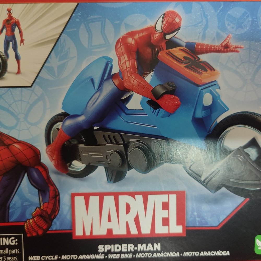 Motorcycle spiderman Toys